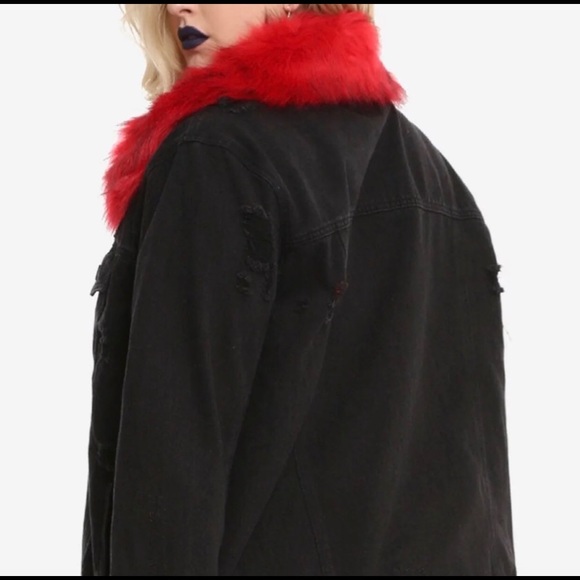 Ci Sono Black Denim Jacket 